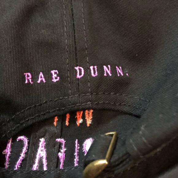 ๐ HP ๐ ๐ Rae Dunn WITCH PLEASE Baseball Hat Black - Picture 5 of 7